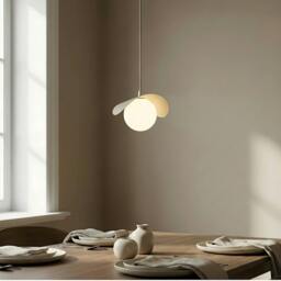 Rackhams RITUAL Sml Pendant Lamp 1 x G9 Beige - thumbnail 6