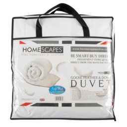 Rackhams Goose Feather and Down 10.5 Tog Children's Duvet - thumbnail 1