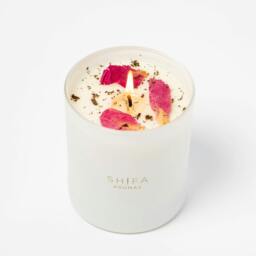 Rackhams Midnight Rose Glass Candle - Rose, Oud & Peony - thumbnail 2