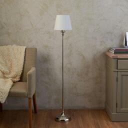 Rackhams Fable Polished Chrome Rechargeable Touch Floor Lamp - thumbnail 2