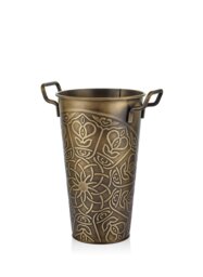 Rackhams Gold Vase - 40 cm (H) x 29 cm (W) x 22 cm (D) - thumbnail 1