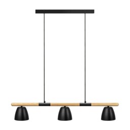 Rackhams Theo 3-Rail - Ceiling pendant - Black - Black - Metal - 1 - thumbnail 1