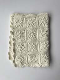 Rackhams The Nelly Blanket - Chalky Pink - thumbnail 3