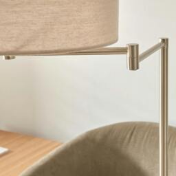 Rackhams Marston Satin Nickel Floor Lamp - thumbnail 5