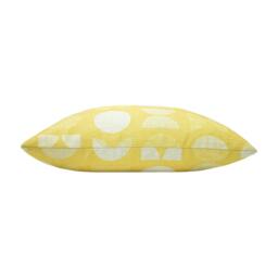 Rackhams Malmo Cushion Cover - Yellow - 43cm x 43cm - Yellow - 100% Polyester - thumbnail 3