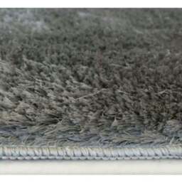 Rackhams Soft Washable Grey Shaggy Rug - SA-04 - 140X200 cm - thumbnail 3