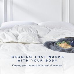 Rackhams Goose Feather And Down Duvet, 2 Medium Pillows - Double - 13.5 All Seasons - thumbnail 3