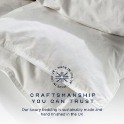 Rackhams Goose Feather And Down Duvet, 2 Medium Pillows - Double - 13.5 All Seasons - thumbnail 5