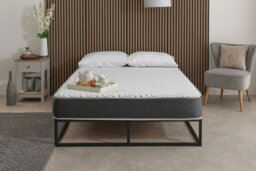 Rackhams Superior Cashmere All Foam Mattress - Plush Memory Foam Comfort - Dark Grey - 1 - European Small Single Mattress (80cm x 200cm)