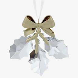 Rackhams Holiday Magic Holly Leaves Bow Ornament 5685701 - thumbnail 3
