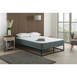 Rackhams Superior Cooling Memory Foam Mattress - Advanced Cooling Foam Technology - Grey - 1 - European Small Single Mattress (80cm x 200cm) - thumbnail 4