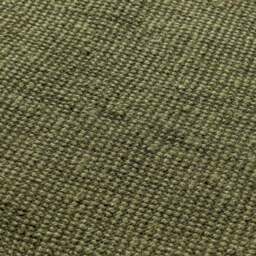 Rackhams Handwoven Jute Green Rug – Natural Colour - 80X150 cm - thumbnail 2
