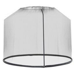 Rackhams 3(M) Garden Umbrella Parasol  Patio Table Mosquito Net Cover Screen Bug Netting Cover - thumbnail 2