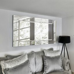 Rackhams Grace Modern Bevelled Full Length Mirror 174cm x 85cm - Clear - thumbnail 3