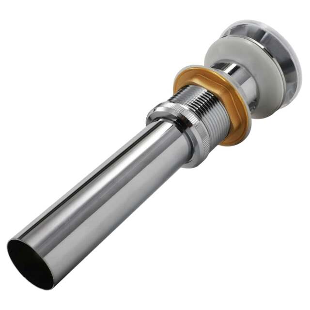 Rackhams Pop Up Sink Drain Stainless Steel