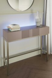 Rackhams Frank Olsen Iona Console Table - White - thumbnail 5