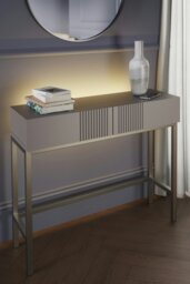 Rackhams Frank Olsen Iona Console Table - White - thumbnail 3
