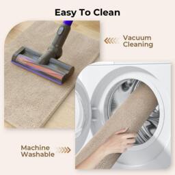 Rackhams Door Mats Indoor Washable Runner Rugs Non Slip Kitchen Floor Mat 50x80cm - thumbnail 4