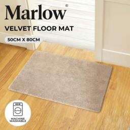 Rackhams Door Mats Indoor Washable Runner Rugs Non Slip Kitchen Floor Mat 50x80cm - thumbnail 2