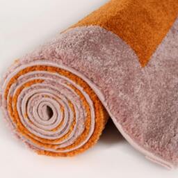 Rackhams Joli Geometric Orange & Pink Rug - 200X290 cm - thumbnail 6