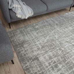 Rackhams Washable Rug Carina Grey - 6921G - 80X150 cm - thumbnail 6