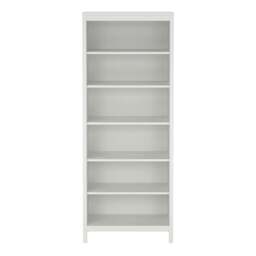 Rackhams Madrid Bookcase in White - White - Wood - 1 - thumbnail 2