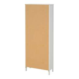 Rackhams Madrid Bookcase in White - White - Wood - 1 - thumbnail 4