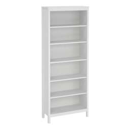 Rackhams Madrid Bookcase in White - White - Wood - 1 - thumbnail 1