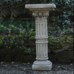 Rackhams Classic Corinthian Birdbath with Square Top - thumbnail 3