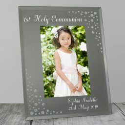 Rackhams Personalised Any Message 6x4 Diamante Glass Photo Frame - thumbnail 4
