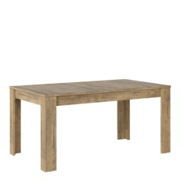 Rackhams Rapallo extending dining table 160-200cm in Chestnut and Matera Grey - Brown - No - Brown