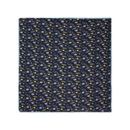 Rackhams Child blanket - space print - One Size - Blue - thumbnail 2
