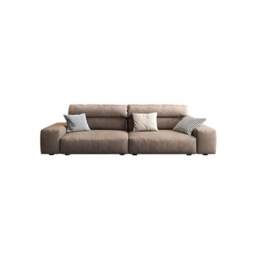 Rackhams Montgomery Two Seater Sofa, Single Seater, Leatheraire - Two Seater 210cm - thumbnail 2