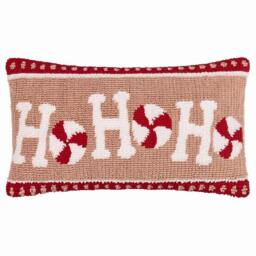 Rackhams Hohoho Taffeta Candy Cushion Cover - Pink/Red - 50cm x 30cm - Pink/Red - 100% Mixed - thumbnail 2