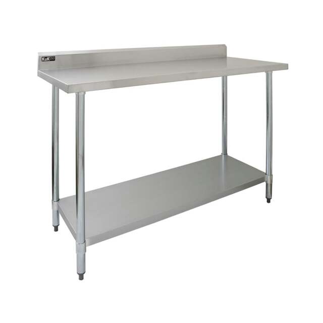 Rackhams Commercial Stainless Steel Catering Table - 4FT Wide - image 1