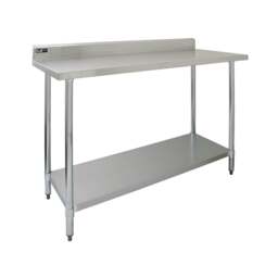 Rackhams Commercial Stainless Steel Catering Table - 4FT Wide - thumbnail 1