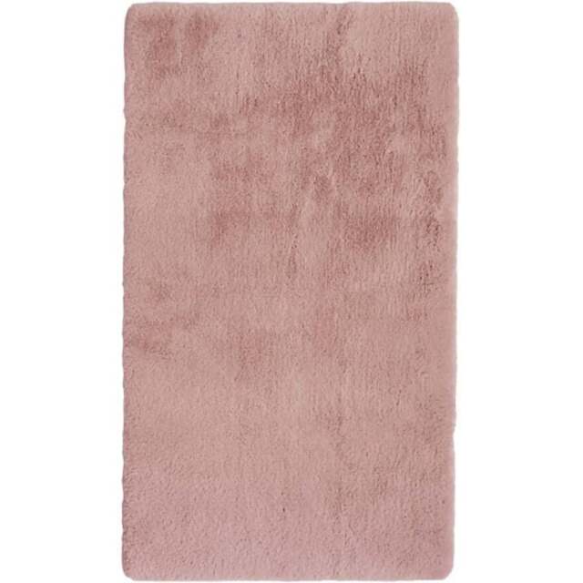 Rackhams Luxury Pink Faux Fur Rug - 70X120 cm - image 1