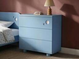 Rackhams Livana 3 Drawer Chest - Blue - thumbnail 2