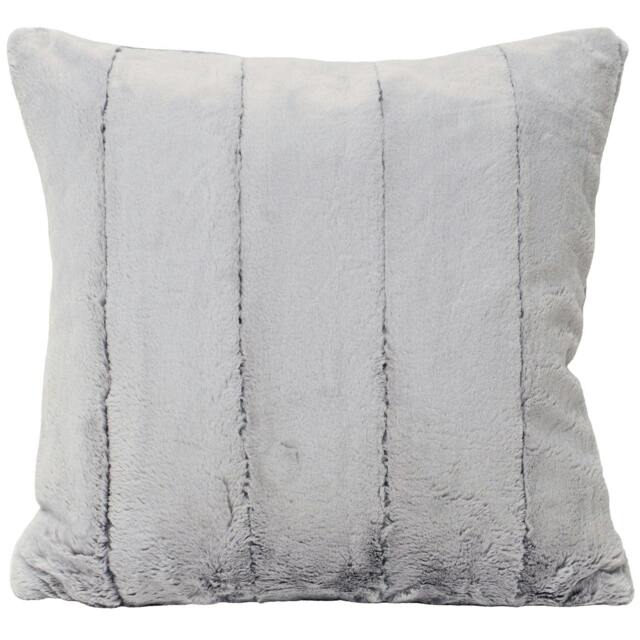 Rackhams Empress Cushion Cover - Grey - 55 x 55cm - Grey - 100% Polyester