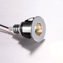 Rackhams 1 Watt Chrome LED Plinth Light - thumbnail 2