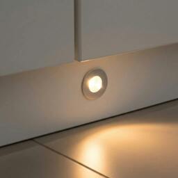 Rackhams 1 Watt Chrome LED Plinth Light - thumbnail 1