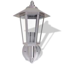 Rackhams Outdoor Uplight Wall Lantern Stainless Steel - thumbnail 3