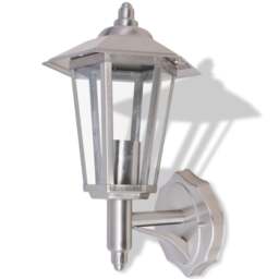 Rackhams Outdoor Uplight Wall Lantern Stainless Steel - thumbnail 2
