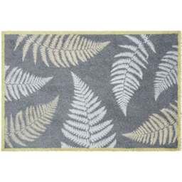 Rackhams Washable Botanical Leaves Mat - 50x75 cm