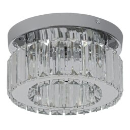 Rackhams Modern Round Crystal Ceiling Light - thumbnail 6
