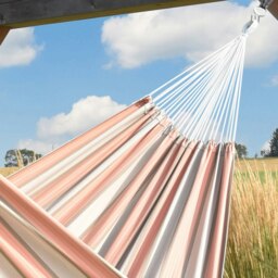 Rackhams Brazilian Sunbrella Double Hammock - Cameo - thumbnail 2