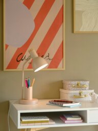 Rackhams Devone - Table lamp - Dusty rose - 1 - thumbnail 6