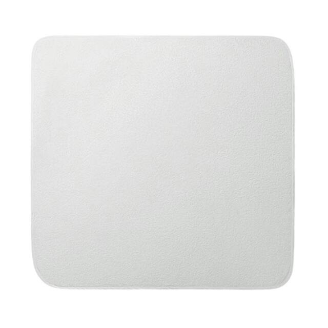 Rackhams Baby Hugme Cotton Hooded Towel - White - One Size - White - image 1