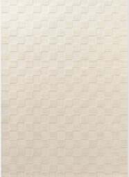 Rackhams Scala Handwoven Wool Rug – White Colour - 160X230 cm - thumbnail 1