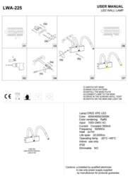 Rackhams Twin 2 Watt LED Chrome Over Bed Reading Light - thumbnail 3